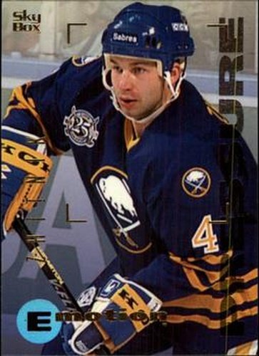 #19 Alexei Zhitnik - Buffalo Sabres - 1995-96 SkyBox E-Motion Hockey