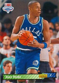 #19 Sean Rooks - Dallas Mavericks - 1992-93 Upper Deck Basketball