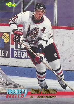 #19 Denis Gauthier - Calgary Flames - 1995 Classic Hockey