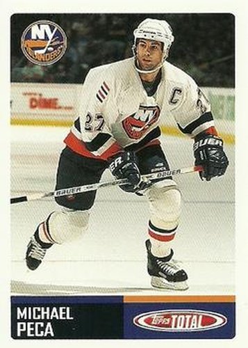 #TTC19 Michael Peca - New York Islanders - 2002-03 Topps Total Hockey - Team Checklists