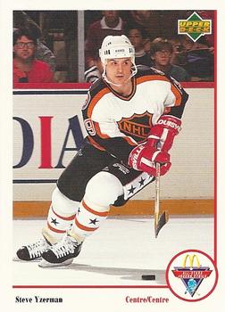 #Mc-19 Steve Yzerman - Detroit Red Wings - 1991-92 Upper Deck McDonald's All-Stars Hockey