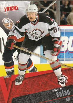 #19 Miroslav Satan - Buffalo Sabres - 2003-04 Upper Deck Victory Hockey