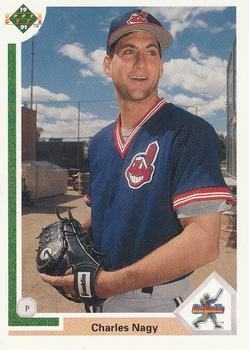 #19 Charles Nagy - Cleveland Indians - 1991 Upper Deck Baseball