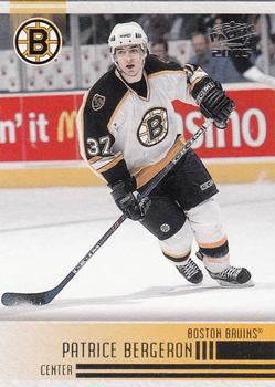 #19 Patrice Bergeron - Boston Bruins - 2004-05 Pacific Hockey
