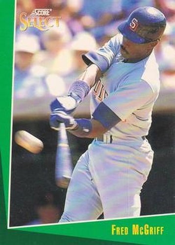 #19 Fred McGriff - San Diego Padres - 1993 Select Baseball