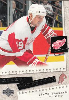 #HS19 Steve Yzerman - Detroit Red Wings - 2005-06 Upper Deck - Hockey Scrapbook