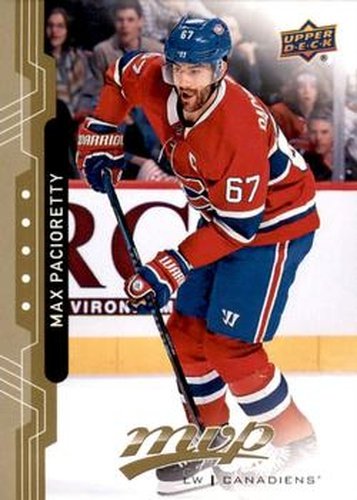 #19 Max Pacioretty - Montreal Canadiens - 2018-19 Upper Deck MVP Hockey