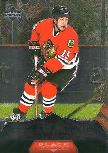 #19 Tuomo Ruutu - Chicago Blackhawks - 2007-08 Upper Deck Black Diamond Hockey