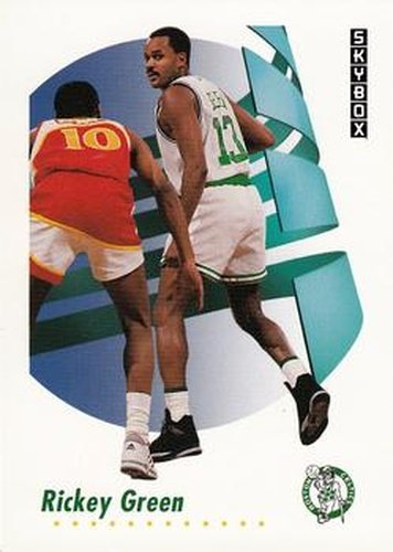 #619 Rickey Green - Boston Celtics - 1991-92 SkyBox Basketball