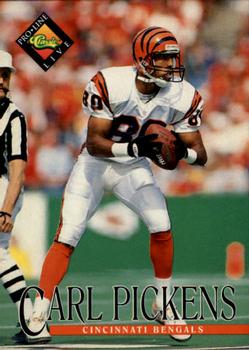 #19 Carl Pickens - Cincinnati Bengals - 1994 Pro Line Live Football