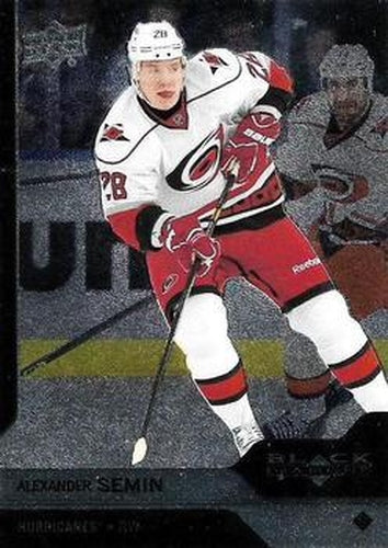 #19 Alexander Semin - Carolina Hurricanes - 2013-14 Upper Deck Black Diamond Hockey