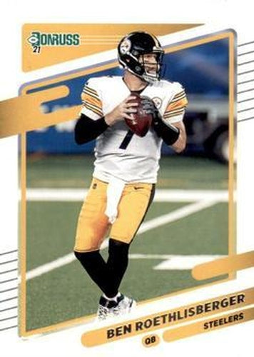 #19 Ben Roethlisberger - Pittsburgh Steelers - 2021 Donruss Football