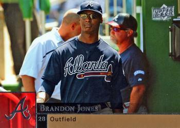 #19 Brandon Jones - Atlanta Braves - 2009 Upper Deck Baseball