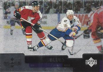 #19 Brett Hull - St. Louis Blues - 1997-98 Upper Deck Black Diamond Hockey