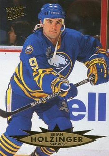 #19 Brian Holzinger - Buffalo Sabres - 1995-96 Ultra Hockey
