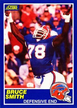 #19 Bruce Smith - Buffalo Bills - 1989 Score Football