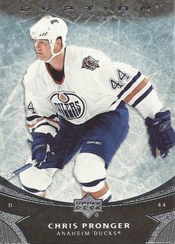 #19 Chris Pronger - Anaheim Ducks - 2006-07 Upper Deck Ovation Hockey