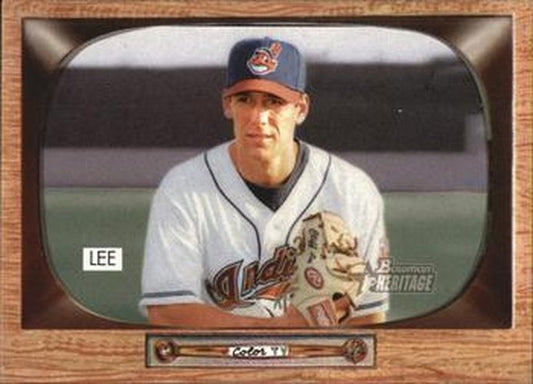 #19 Cliff Lee - Cleveland Indians - 2004 Bowman Heritage Baseball