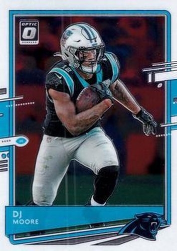 #19 DJ Moore - Carolina Panthers - 2020 Donruss Optic Football