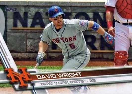 #19 David Wright - New York Mets - 2017 Topps Baseball