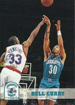 #19 Dell Curry - Charlotte Hornets - 1993-94 Hoops Basketball