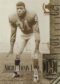 #19 Dick Lane - Detroit Lions - 1999 Upper Deck Century Legends Football