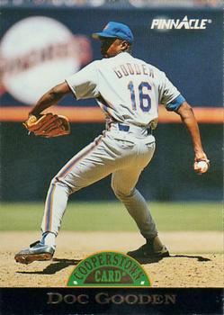 #19 Doc Gooden - New York Mets - 1993 Pinnacle Cooperstown Baseball