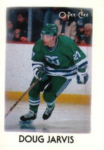#19 Doug Jarvis - Hartford Whalers - 1987-88 O-Pee-Chee Minis Hockey