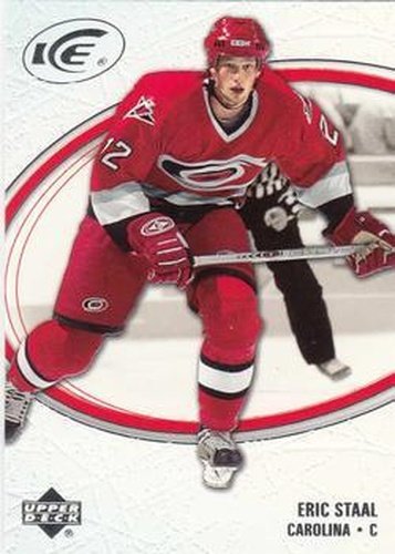#19 Eric Staal - Carolina Hurricanes - 2005-06 Upper Deck Ice Hockey