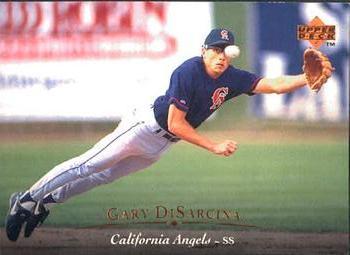 #19 Gary DiSarcina - California Angels - 1995 Upper Deck Baseball