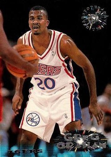 #19 Greg Graham - Philadelphia 76ers - 1995-96 Stadium Club Basketball