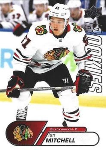 #19 Ian Mitchell - Chicago Blackhawks - 2020-21 Upper Deck NHL Star Rookies Box Set Hockey