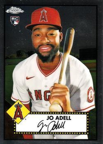 #19 Jo Adell - Los Angeles Angels - 2021 Topps Chrome Platinum Anniversary Baseball