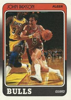#19 John Paxson - Chicago Bulls - 1988-89 Fleer Basketball