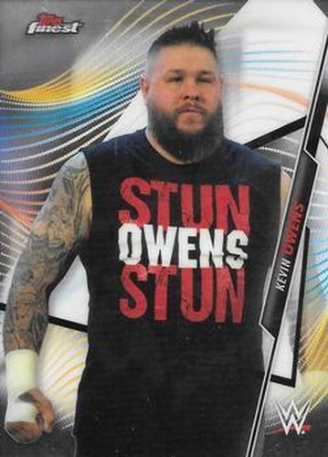 #19 Kevin Owens - 2020 Topps WWE Finest Wrestling