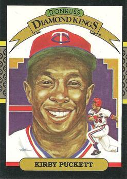 #19 Kirby Puckett - Minnesota Twins - 1987 Donruss Baseball