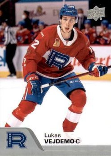 #19 Lukas Vejdemo - Laval Rocket - 2020-21 Upper Deck AHL Hockey