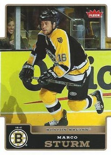 #19 Marco Sturm - Boston Bruins - 2006-07 Fleer Hockey