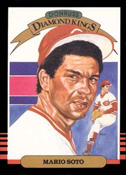 #19 Mario Soto - Cincinnati Reds - 1985 Donruss Baseball