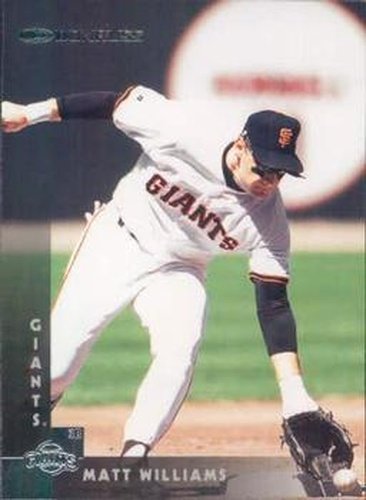 #19 Matt Williams - San Francisco Giants - 1997 Donruss Baseball
