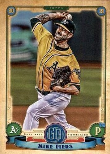 #19 Mike Fiers - Oakland Athletics - 2019 Topps Gypsy Queen Baseball