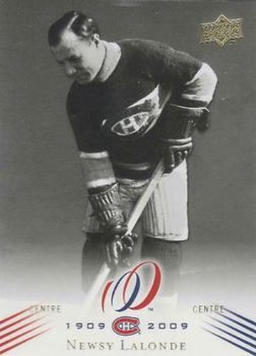#19 Newsy Lalonde - Montreal Canadiens - 2008-09 Upper Deck Montreal Canadiens Centennial Hockey