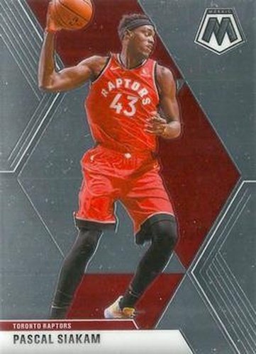 #19 Pascal Siakam - Toronto Raptors - 2019-20 Panini Mosaic Basketball