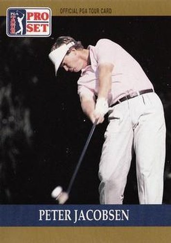 #19 Peter Jacobsen - 1990 Pro Set PGA Tour Golf
