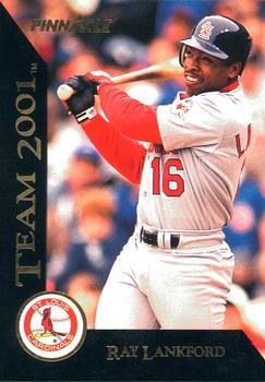 #19 Ray Lankford - St. Louis Cardinals - 1993 Pinnacle - Team 2001 Baseball
