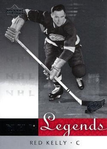 #19 Red Kelly - Detroit Red Wings - 2001-02 Upper Deck Legends Hockey
