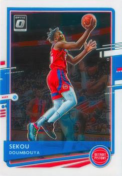 #19 Sekou Doumbouya - Detroit Pistons - 2020-21 Donruss Optic Basketball