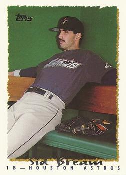 #19 Sid Bream - Houston Astros - 1995 Topps Baseball