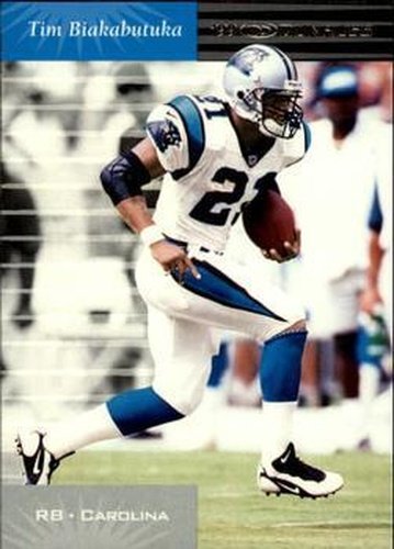 #19 Tim Biakabutuka - Carolina Panthers - 1999 Donruss Football
