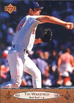 #19 Tim Wakefield - Boston Red Sox - 1996 Upper Deck Baseball